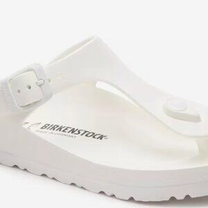 Brand New Birkenstock Gizeh EVA Slide Sandal - White - Women's size 40/9/9.5